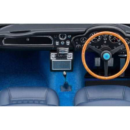 Aston Martin DB5 RHD (Right Hand Drive) Caribbean Pearl Blue Metallic 1/18 Model Car by Autoart - Autoart - ModelCars.com