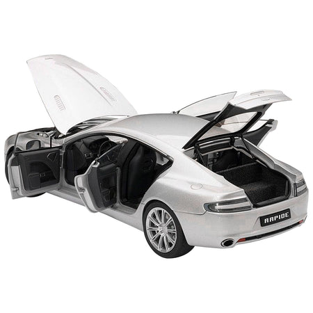 Aston Martin Rapide Silver 1/18 Diecast Model Car by Autoart - Autoart - ModelCars.com