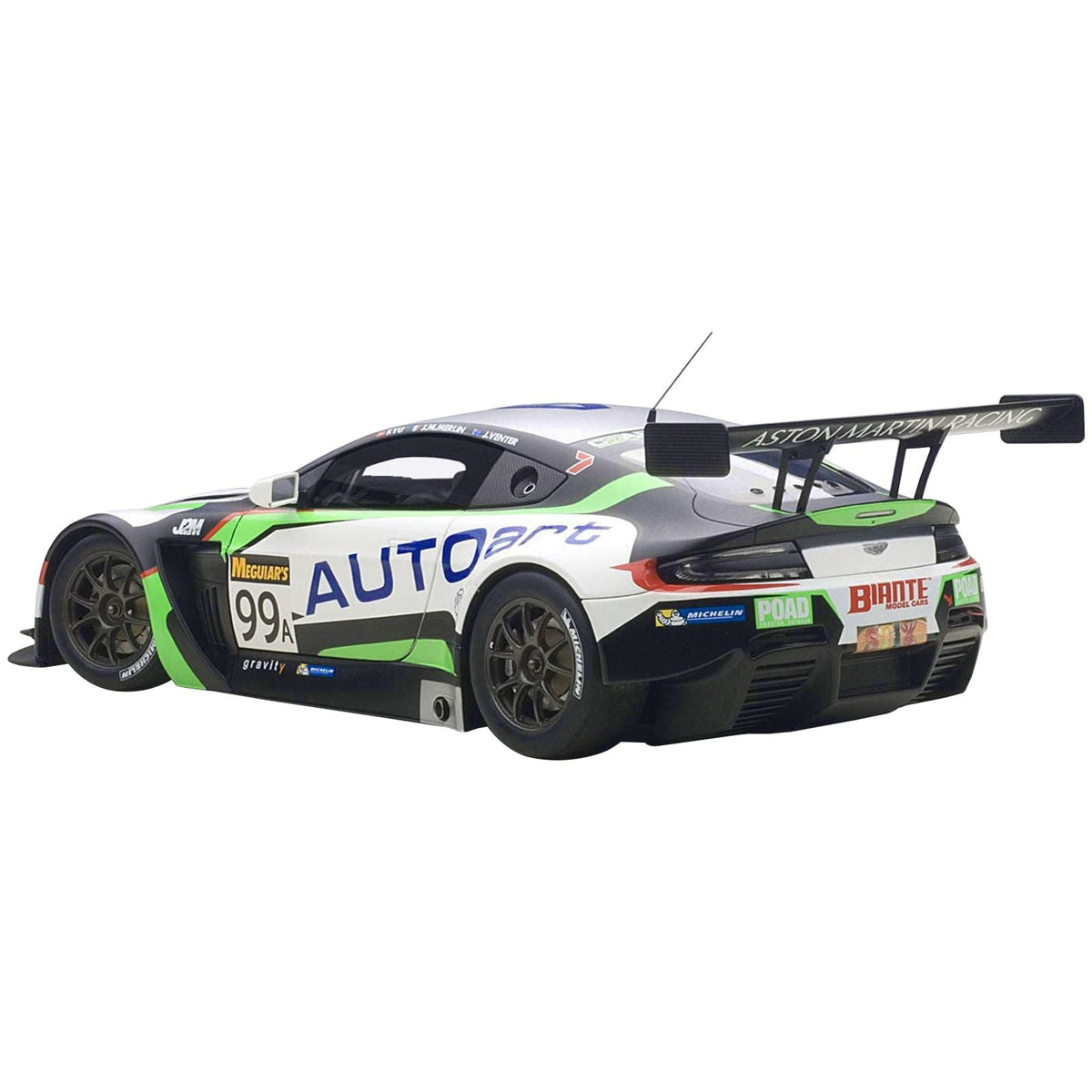 Aston Martin V12 Vantage Bathurst 12hour Endurance Race 2015 99 JM. Merlin / J. Venter / F. Yu 1/18 Model Car by Autoart - Autoart - ModelCars.com