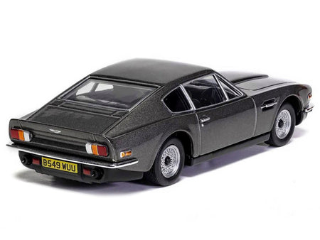 Aston Martin V8 RHD (Right Hand Drive) Black Metallic James Bond 007 "No Time To Die" (2021) Movie Diecast Model Car by Corgi-Corgi-ModelCars.com