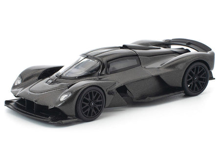 Aston Martin Valkyrie Carbon Fiber 1/64 Diecast Model Car by Pop Race-Pop Race-ModelCars.com