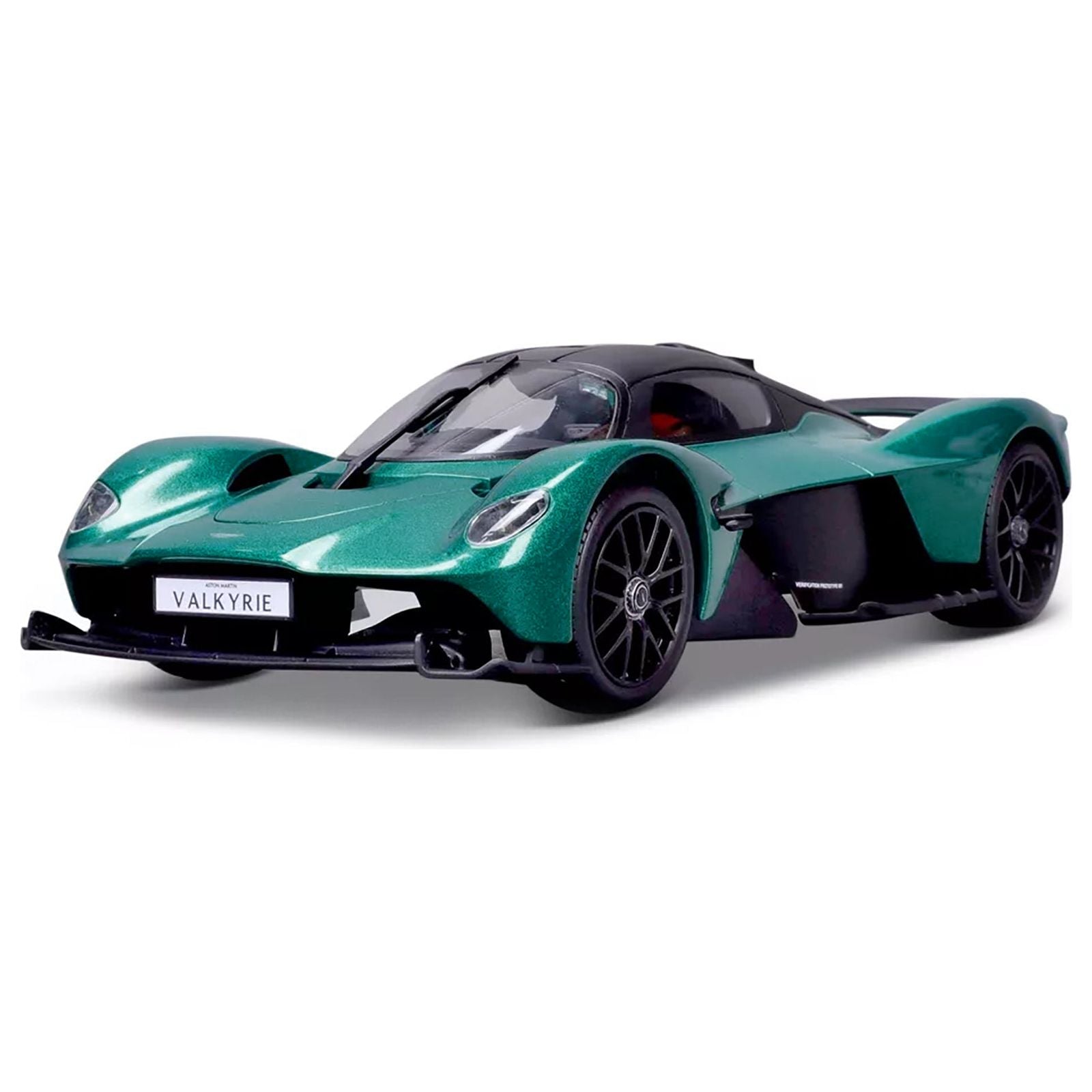 Aston Martin Valkyrie Green Metallic with Matt Black Top "Special Edition" Series 1/18 Diecast Model Car by Maisto - Maisto - ModelCars.com