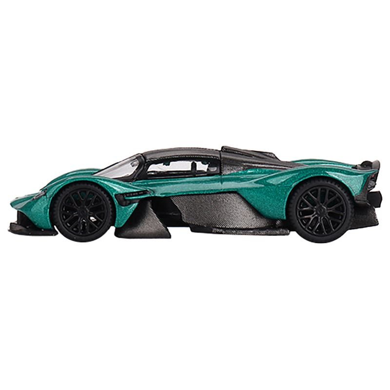 Aston Martin Valkyrie Racing Green Metallic Limited Edition to 3960 pieces Worldwide 1/64 Diecast Model Car by Mini GT - Mini GT - ModelCars.com