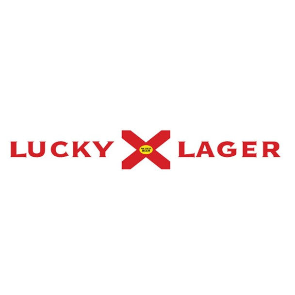 HO LUCKY LAGER DECAL          