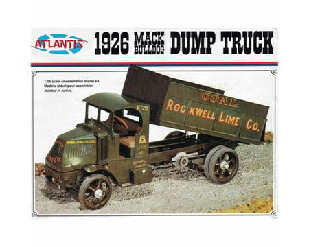 Atlantis 1/24 1926 Mack AC Bulldog Dump Truck-Atlantis-ModelCars.com