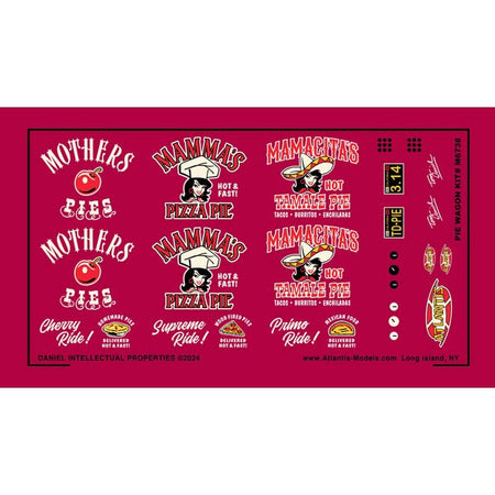 Atlantis 1/24 Tom Daniel's Pie Wagon Show Rod Model Kit - Atlantis - ModelCars.com