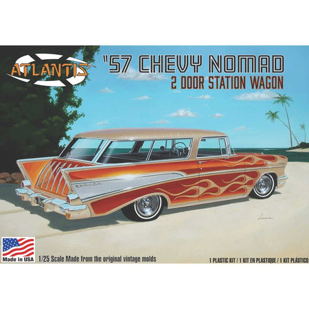 Atlantis 1/25 1957 Chevy Nomad Model Kit - Atlantis - ModelCars.com
