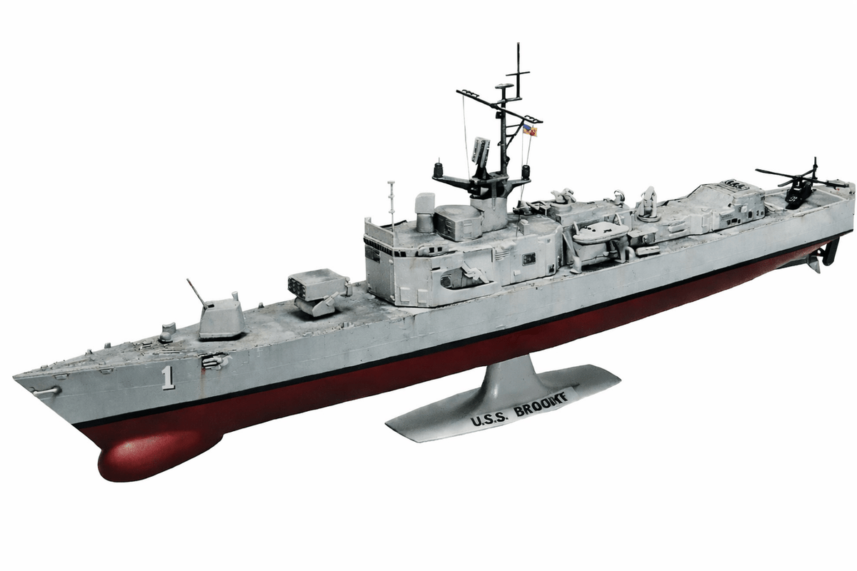 Atlantis 1/311 USS Brooke (DEG-1) Guided Missile Destroyer Escort-Atlantis-ModelCars.com