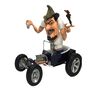 Atlantis Ed Big Daddy Roth Boss Fink 1/25-Atlantis-ModelCars.com
