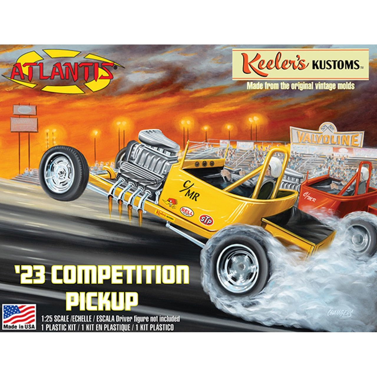 Atlantis Keeler's Kustoms Competition T Roadster Pickup 1/25 Atlantis Models - Atlantis - ModelCars.com