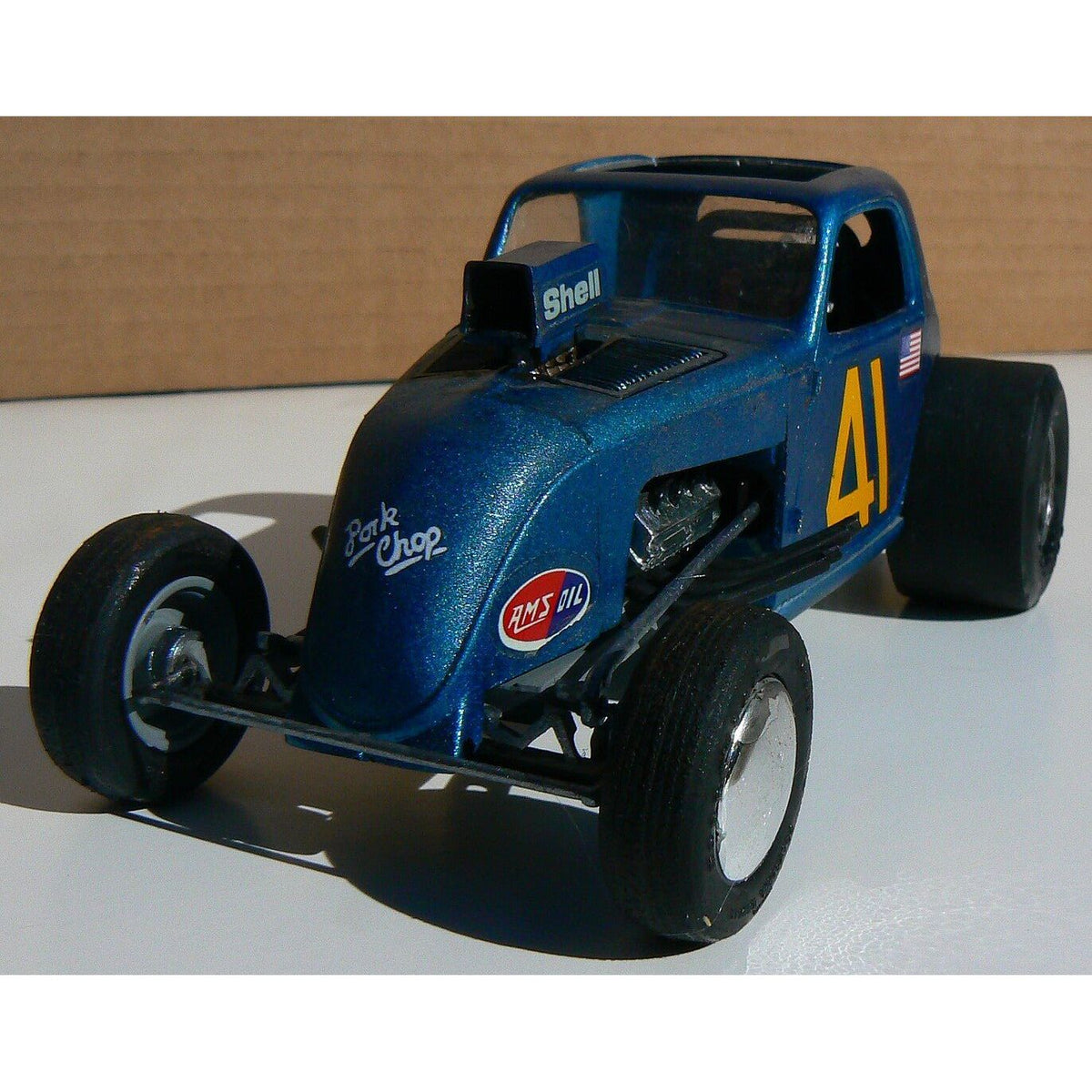 Atlantis Keeler's Kustoms Yellow Fever Competition Coupe 1/25-Atlantis-ModelCars.com
