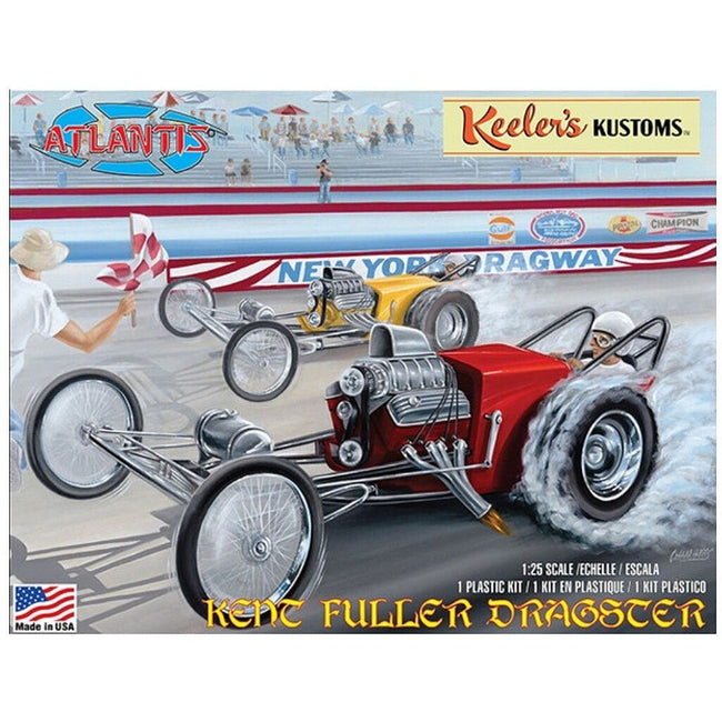 Atlantis Models Keelers Kustom’s Kent Fuller Dragster – AAN13103-Atlantis-ModelCars.com
