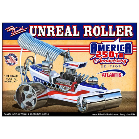ATLANTIS TOY & HOBBY INC. 1:24 Tom Daniel - Unreal Roller America 250th Anniversary Edition-Atlantis-ModelCars.com