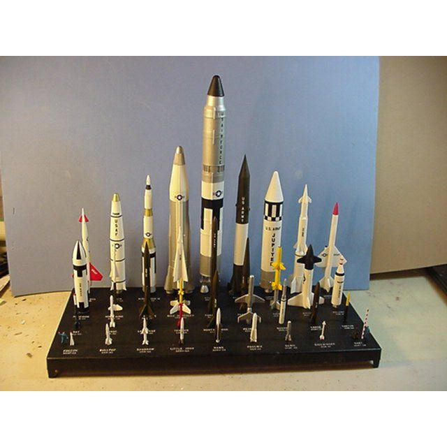 Atlantis U.S. Missile Set 36 Missiles Included STEM 1/128 Scale - Atlantis - ModelCars.com