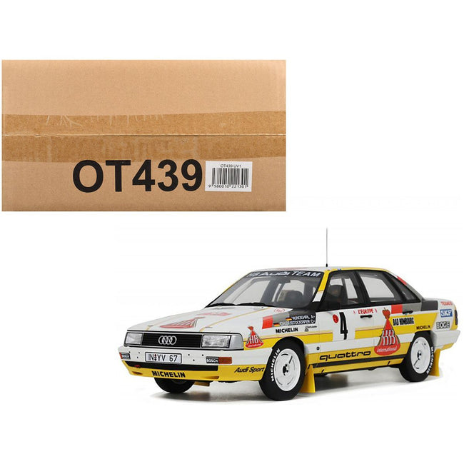 Audi 200 Quattro 4 Walter Rohrl - Christian Geistdorfer "Rallye Automobile Monte Carlo" (1987) Limited Edition to 3000 pieces Worldwide 1/18 Model Car by Otto Mobile - Otto Mobile - ModelCars.com