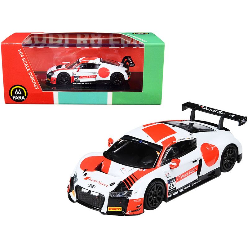 Audi R8 LMS 66 WRT 2018 Suzuka 10 Hours 1/64 Diecast Model Car by Paragon - Paragon - ModelCars.com