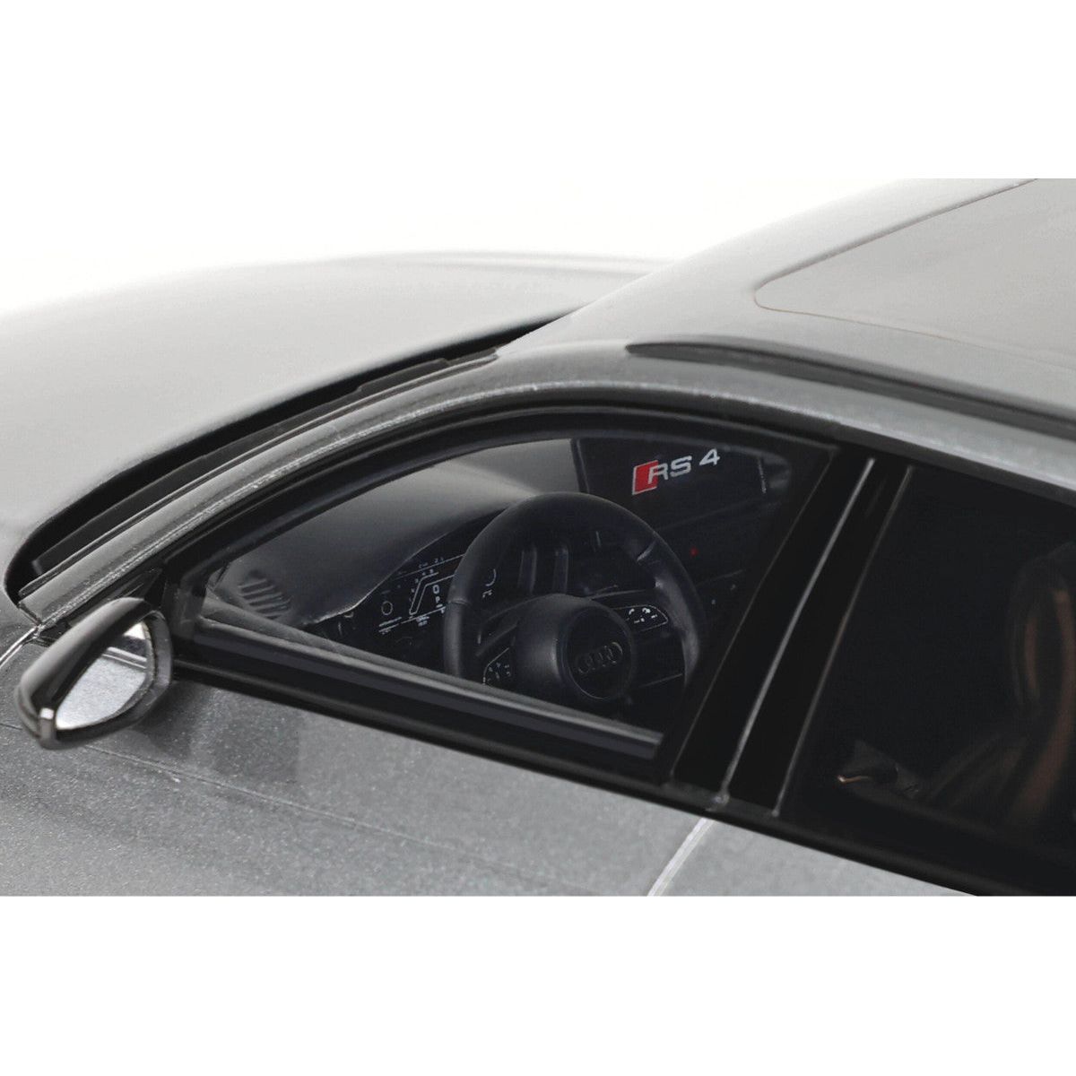 Audi RS 4 Competition Gray Metallic 1/18 Model Car by GT Spirit - GT Spirit - ModelCars.com