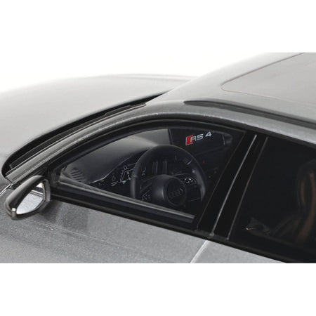 Audi RS 4 Competition Gray Metallic 1/18 Model Car by GT Spirit - GT Spirit - ModelCars.com