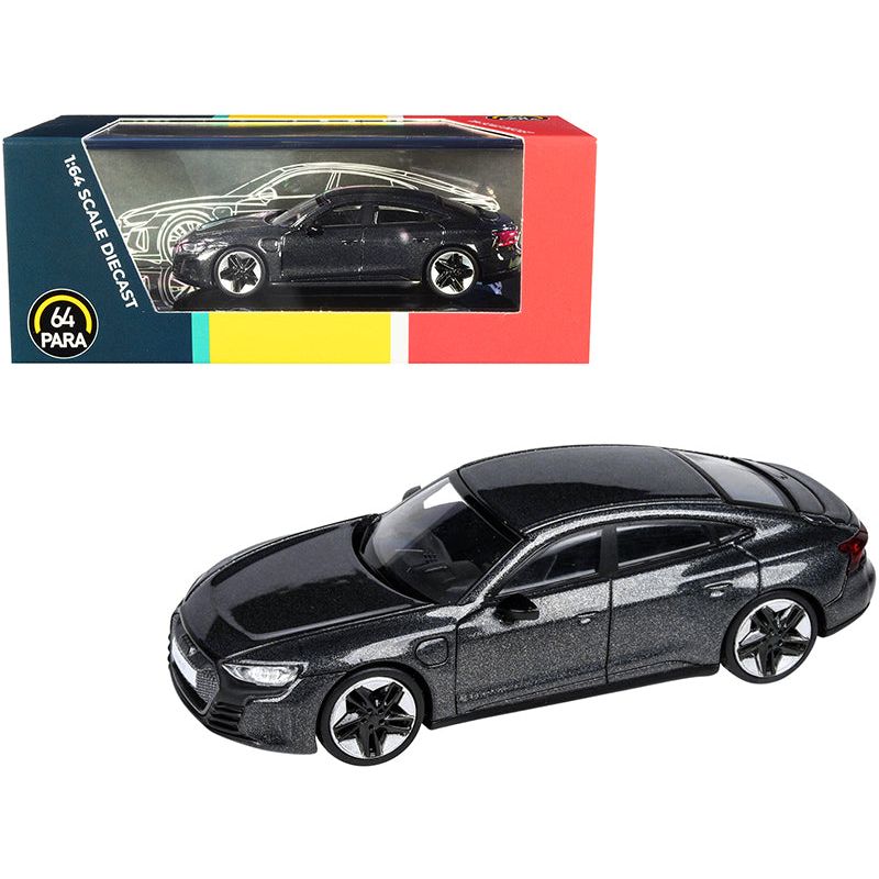 Audi RS e - tron GT Daytona Gray Metallic 1/64 Diecast Model Car by Paragon - Paragon - ModelCars.com