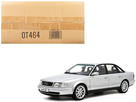 Audi S4 (C4) 4.2 V8 Crystal Silver Metallic Limited Edition to 2000 pieces Worldwide 1/18 Model Car by Otto Mobile-Otto Mobile-ModelCars.com