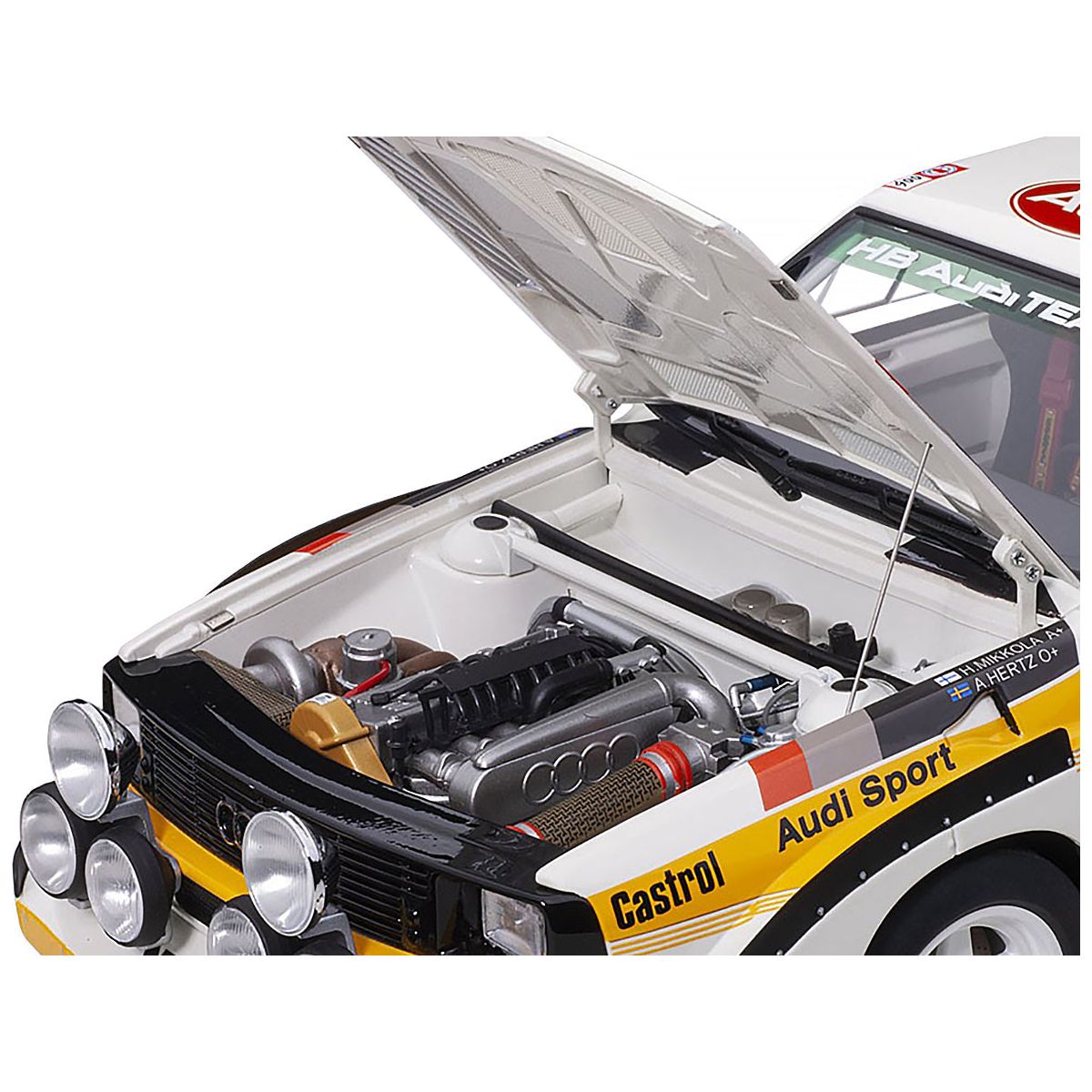 Audi Sport Quattro S1 6 H. Mikkola - A. Hertz Rally Monte Carlo (1986) 1/18 Model Car by Autoart - Autoart - ModelCars.com