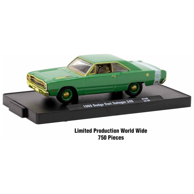 "Auto-Drivers" Set of 4 pieces in Blister Packs Release 108 Limited Edition to 9600 pieces Worldwide 1/64 Diecast Model Cars by M2 Machines-M2-ModelCars.com