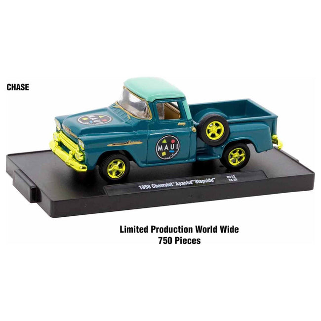 "Auto-Drivers" Set of 4 pieces in Blister Packs Release 112 Limited Edition to 9600 pieces Worldwide 1/64 Diecast Model Cars by M2 Machines-M2-ModelCars.com