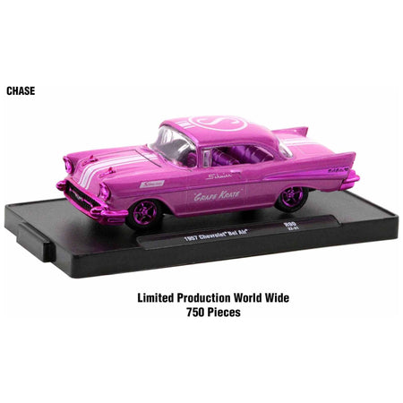 "Auto - Drivers" Set of 4 pieces in Blister Packs Release 90 Limited Edition to 9600 pieces Worldwide 1/64 Diecast Model Cars by M2 Machines - M2 - ModelCars.com