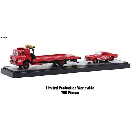 Auto Haulers "3 Sodas" Set of 3 pieces Release 15 Limited Edition to 8400 pieces Worldwide 1/64 Diecast Model Cars by M2 Machines - M2 - ModelCars.com