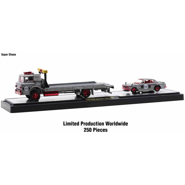 Auto Haulers "Coca-Cola" Set of 3 pieces Release 19 Limited Edition to 8400 pieces Worldwide 1/64 Diecast Models by M2 Machines-M2-ModelCars.com