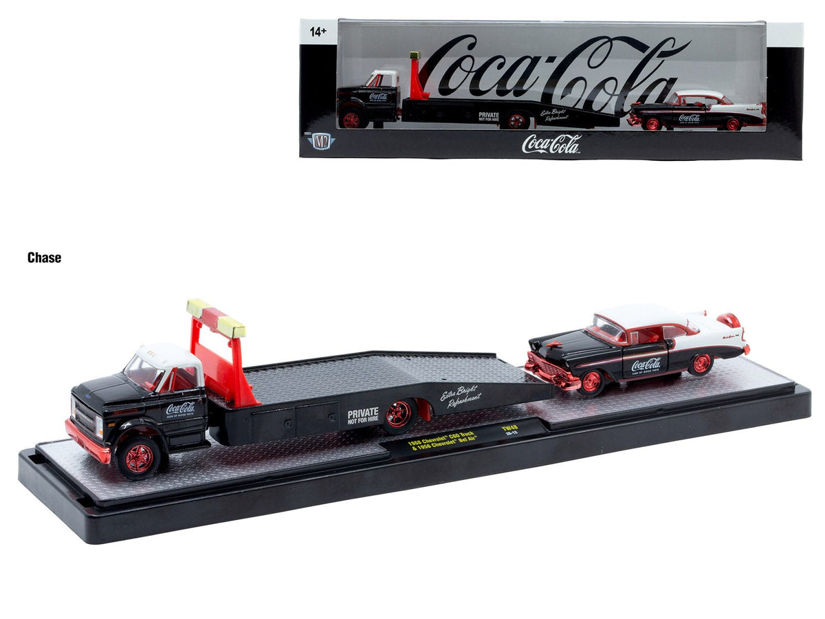 Auto Haulers "Coca-Cola" Set of 3 pieces Release 31 Limited Edition to 7250 pieces Worldwide 1/64 Diecast Models by M2 Machines-M2-ModelCars.com