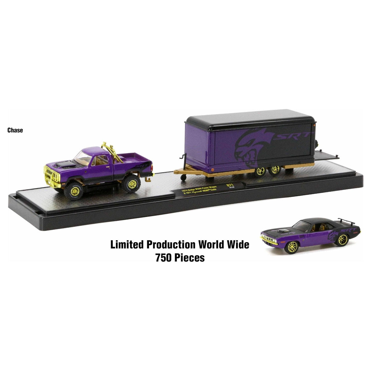 Auto Haulers Set of 3 Trucks Release 71 Limited Edition to 9600 pieces Worldwide 1/64 Diecast Models by M2 Machines-M2-ModelCars.com