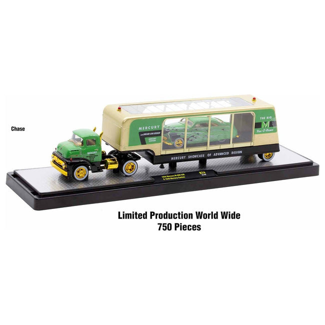 Auto Haulers Set of 3 Trucks Release 74 Limited Edition to 9000 pieces Worldwide 1/64 Diecast Model Cars by M2 Machines-M2-ModelCars.com