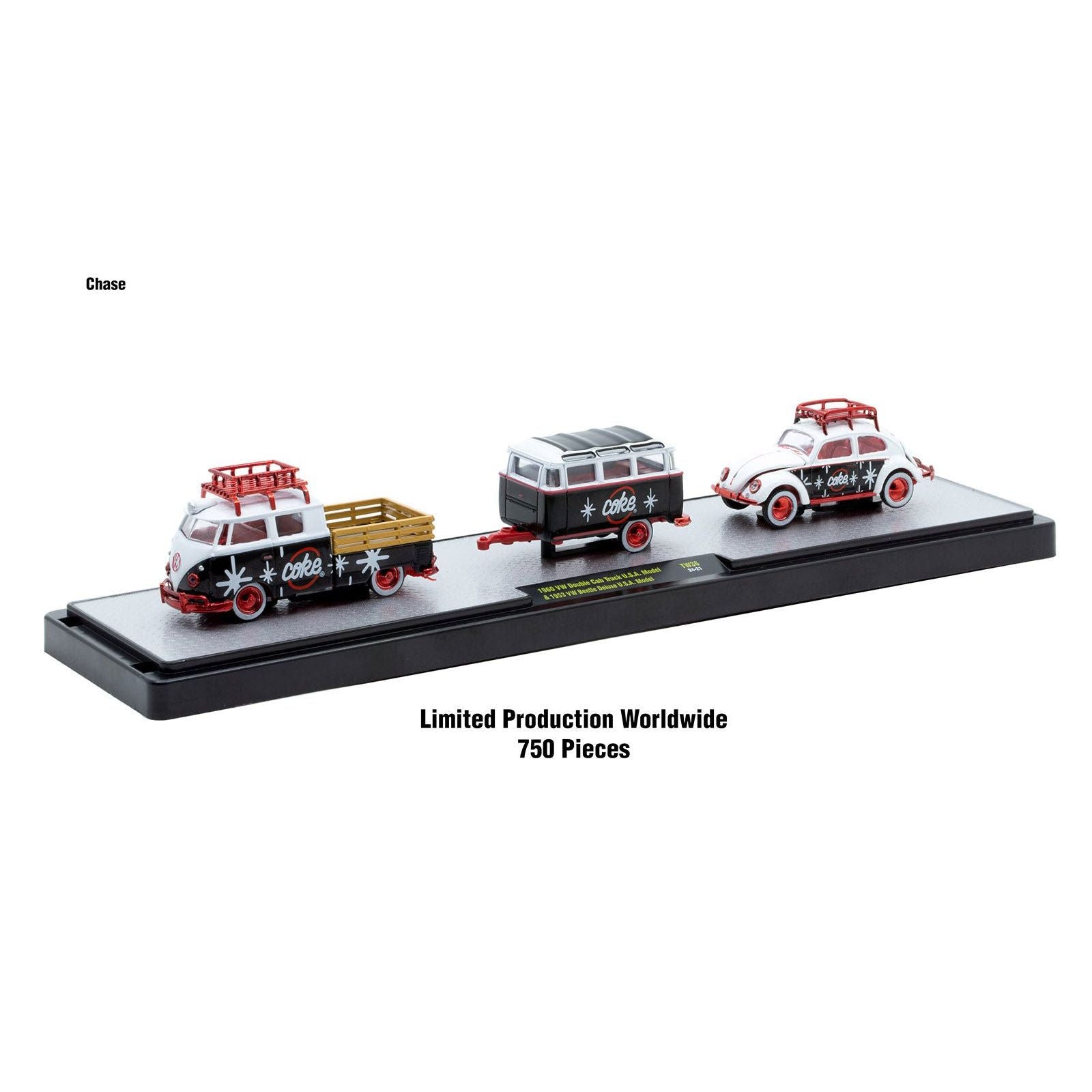 Auto Haulers "Soda" Set of 3 pieces Release 36 Limited Edition to 8000 pieces Worldwide 1/64 Diecast Models by M2 Machines - M2 - ModelCars.com