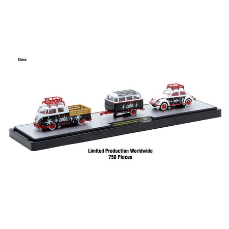 Auto Haulers "Soda" Set of 3 pieces Release 36 Limited Edition to 8000 pieces Worldwide 1/64 Diecast Models by M2 Machines - M2 - ModelCars.com