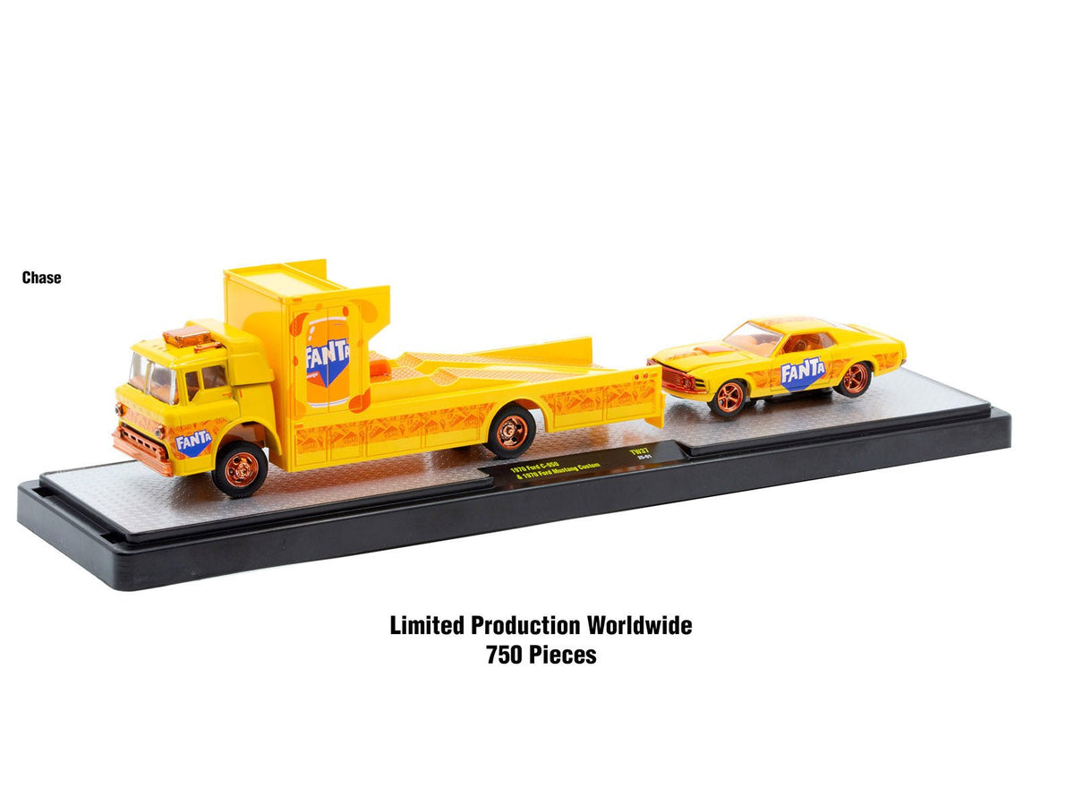Auto Haulers "Soda" Set of 3 pieces Release 37 Limited Edition to 6000 pieces Worldwide 1/64 Diecast Models by M2 Machines-M2-ModelCars.com