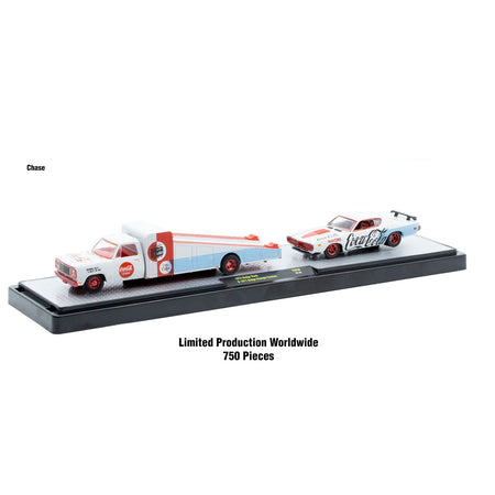 Auto Haulers "Soda" Set of 3 pieces Release 38 Limited Edition to 8000 pieces Worldwide 1/64 Diecast Models by M2 Machines-M2-ModelCars.com