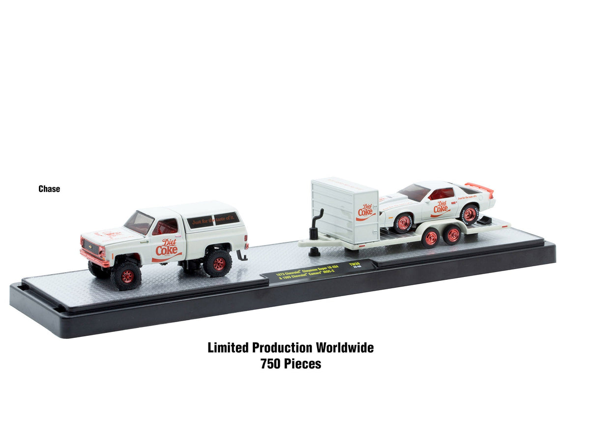 Auto Haulers "Soda" Set of 3 pieces Release 39 Limited Edition to 8000 pieces Worldwide 1/64 Diecast Models by M2 Machines-M2-ModelCars.com