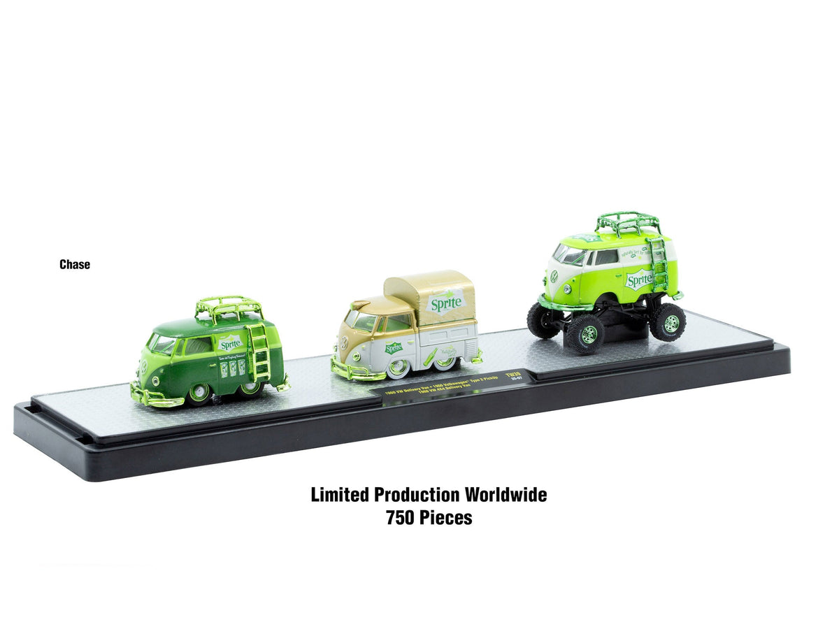 Auto Haulers "Soda" Set of 3 pieces Release 39 Limited Edition to 8000 pieces Worldwide 1/64 Diecast Models by M2 Machines-M2-ModelCars.com