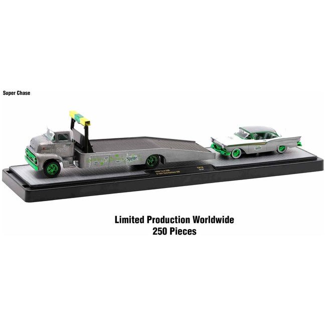 Auto Haulers "Sodas" Set of 3 pieces Release 18 Limited Edition to 8400 pieces Worldwide 1/64 Diecast Models by M2 Machines-M2-ModelCars.com
