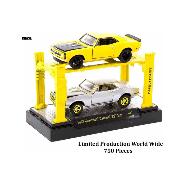 "Auto Lifts" Set of 6 pieces Series 27 Limited Edition to 4750 pieces Worldwide 1/64 Diecast Model Cars by M2 Machines-M2-ModelCars.com