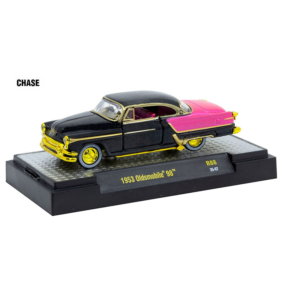 "Auto Meets" Set of 6 Cars IN DISPLAY CASES Release 88 Limited Edition 1/64 Diecast Model Cars by M2 Machines-M2-ModelCars.com