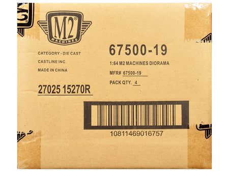 "Auto News" Release 19 Set of 4 Cars Limited Edition to 6000 pieces Worldwide 1/64 Diecast Model Cars by M2 Machines-M2-ModelCars.com