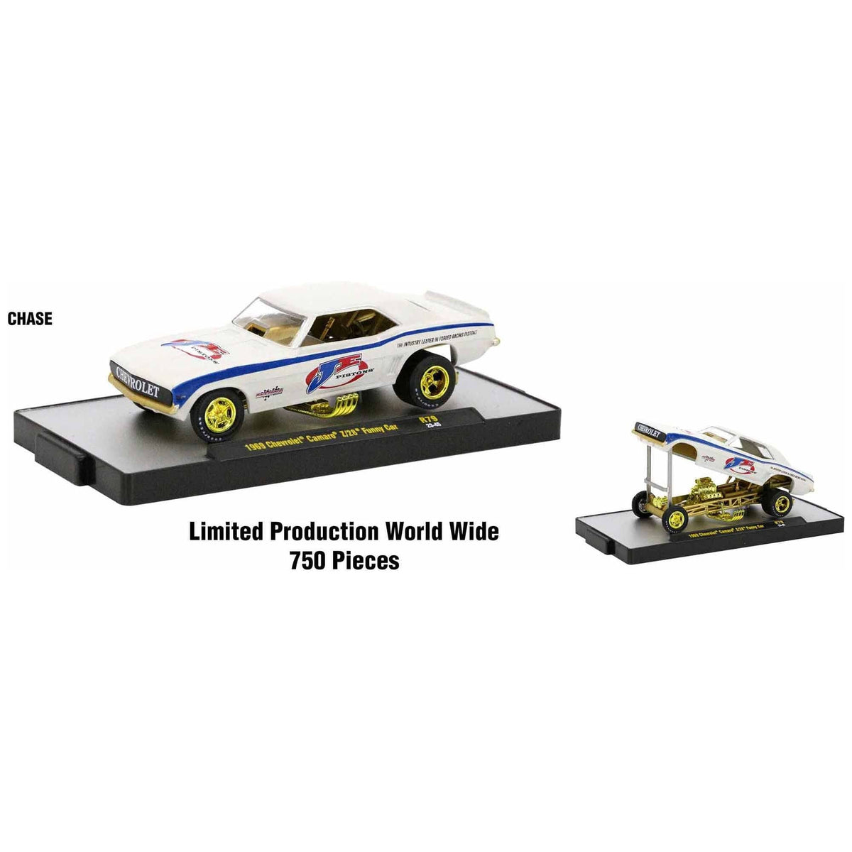 "Auto-Thentics" 6 piece Set Release 79 IN DISPLAY CASES Limited Edition 1/64 Diecast Model Cars by M2 Machines-M2-ModelCars.com