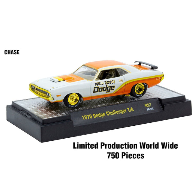 "Auto-Thentics" 6 piece Set Release 97 IN DISPLAY CASES Limited Edition 1/64 Diecast Model Cars by M2 Machines-M2-ModelCars.com