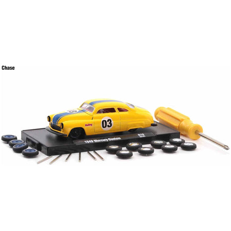 "Auto Wheels" 3 piece Car Set Release 10 Limited Edition to 5000 pieces Worldwide 1/64 Diecast Model Cars by M2 Machines-M2-ModelCars.com