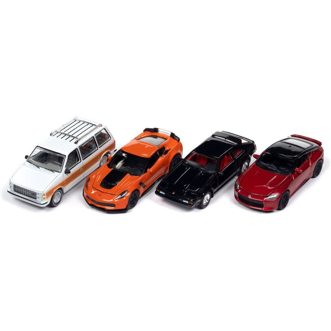 Auto World Premium 2024 Set A of 6 pieces Release 2 1/64 Diecast Model Cars by Auto World-Autoworld-ModelCars.com