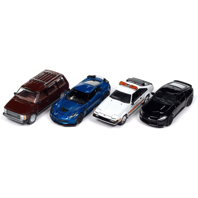 Auto World Premium 2024 Set B of 6 pieces Release 2 1/64 Diecast Model Cars by Auto World - Autoworld - ModelCars.com
