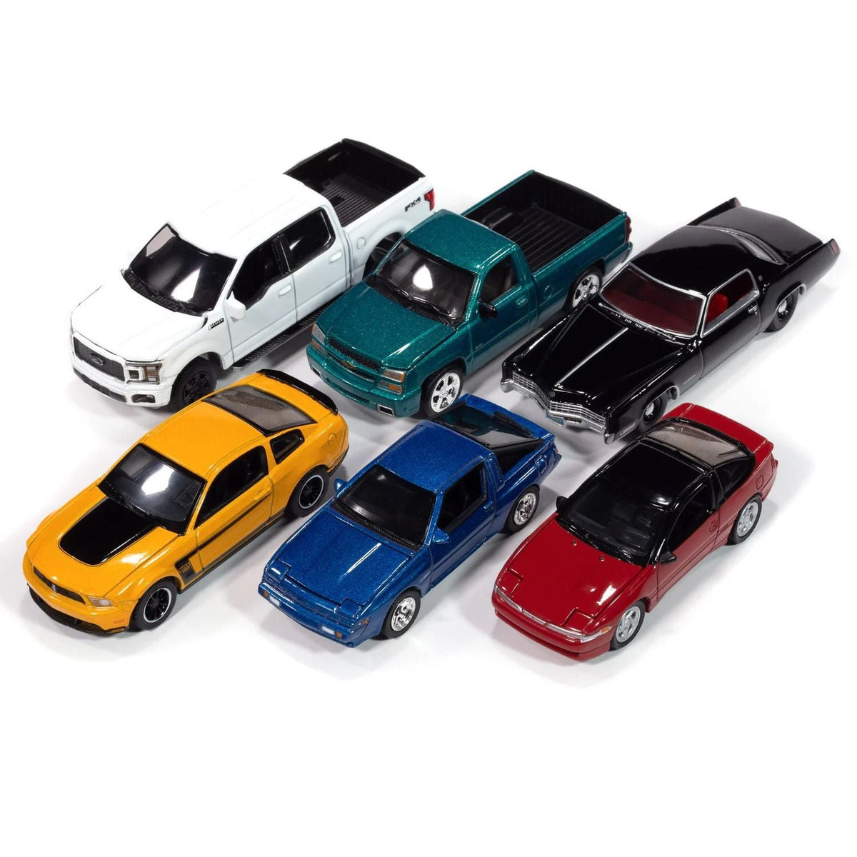 Auto World Premium 2025 Release 1 Set A of 6 pieces 1/64 Diecast Model Cars by Auto World-Autoworld-ModelCars.com
