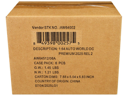 Auto World Premium 2025 Release 2 Set A of 6 pieces 1/64 Diecast Model Cars by Auto World-Autoworld-ModelCars.com